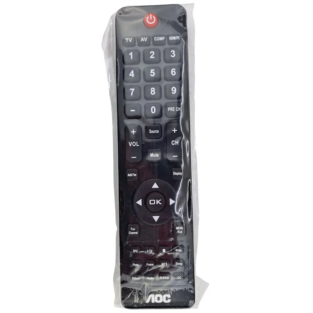 AOC Remote Control 98GR7BDBNEACD TV Replacement New Original OEM Genuine Black